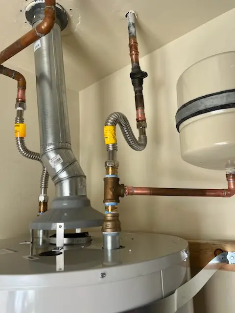 Water heater installation and plumbing repair in Gaysport